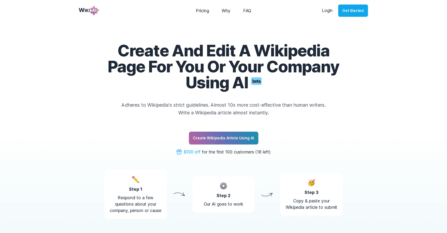Wikipedia Article AI
